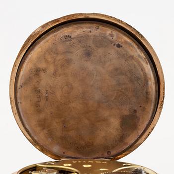 Omega, pocket watch, 14K gold, 49.5 mm.