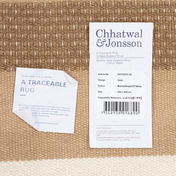A partially tufted 'Veda' carpet, Chaatwal & Jonsson, approx. 300 x 205 cm.