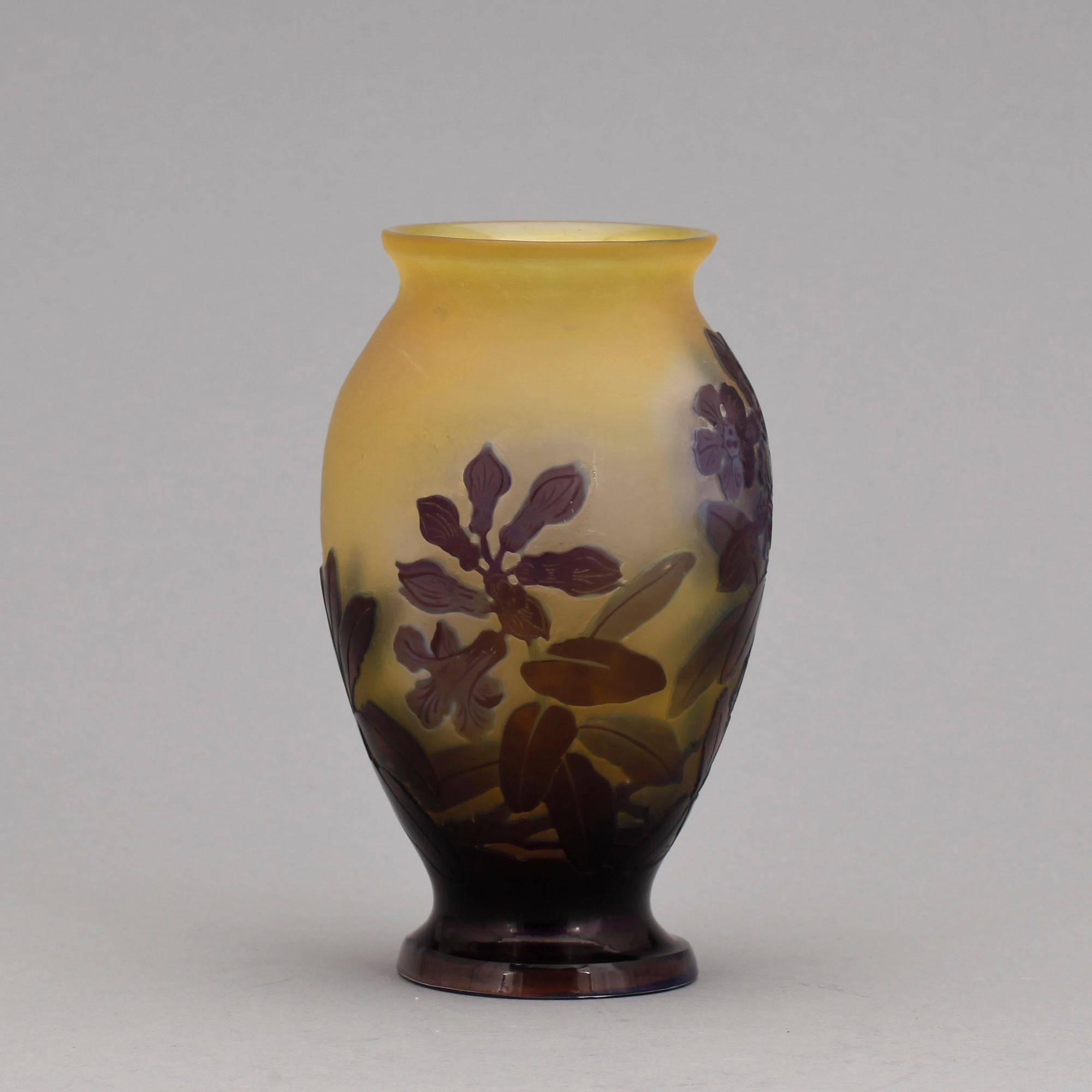 VAS, glas, Émilie Gallé, Frankrike, Jugend 1900-talets början.