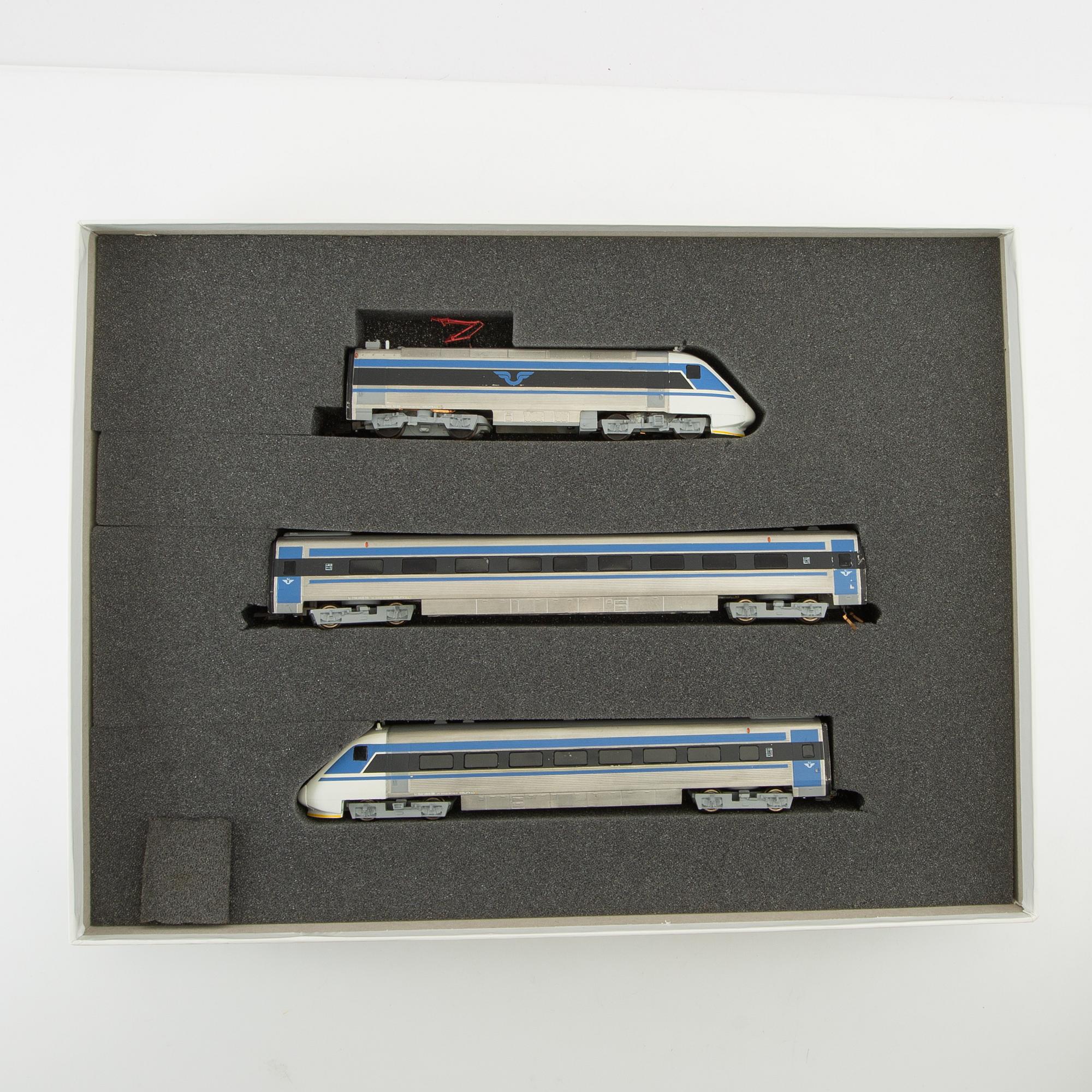 Ellok SJ Litt X2 skala 1/87 loknummer 2001  3 dlr i ask.