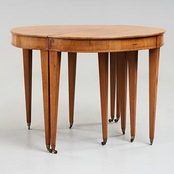 A Swedish 19th century dinner table.