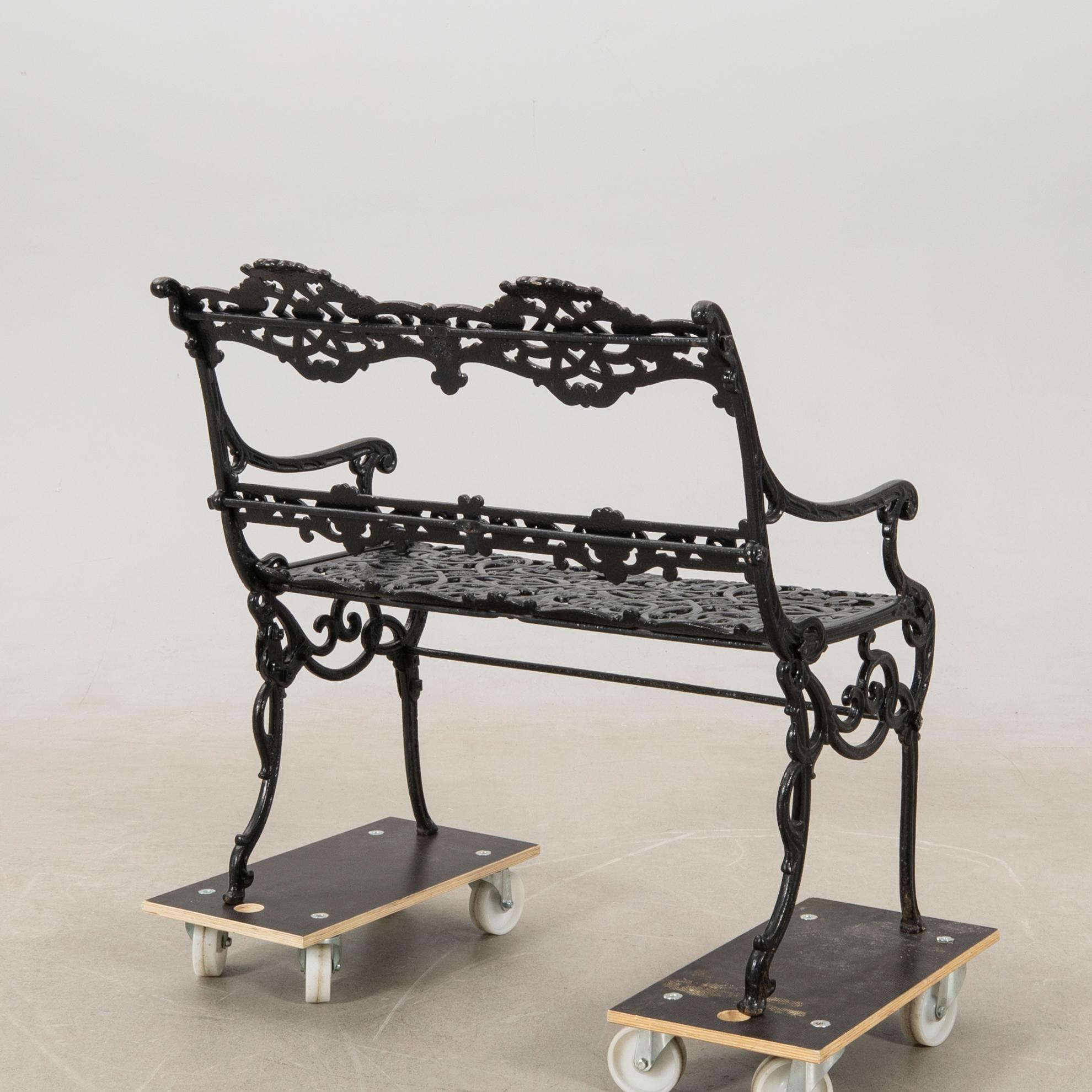 Garden sofa, first half of the 20th century.