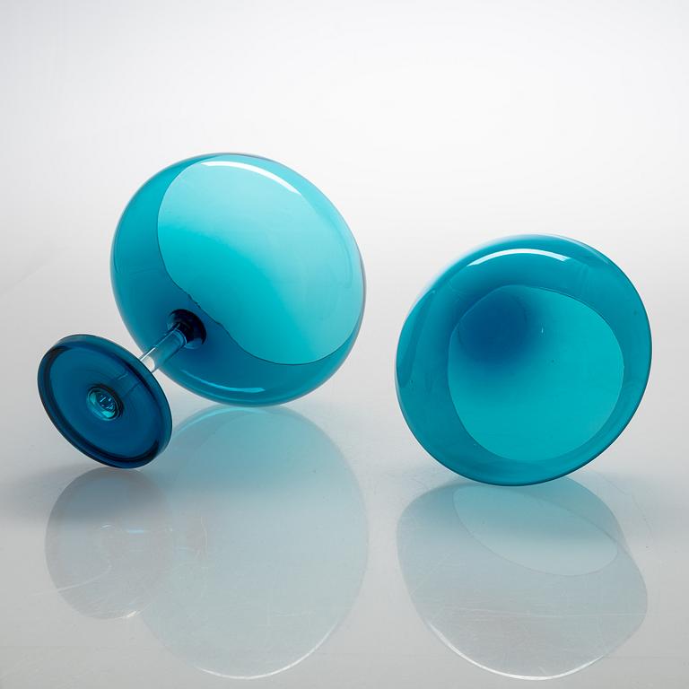 Nanny Still, servisdelar, 24 st, Harlekin, Riihimäen Lasi Oy.