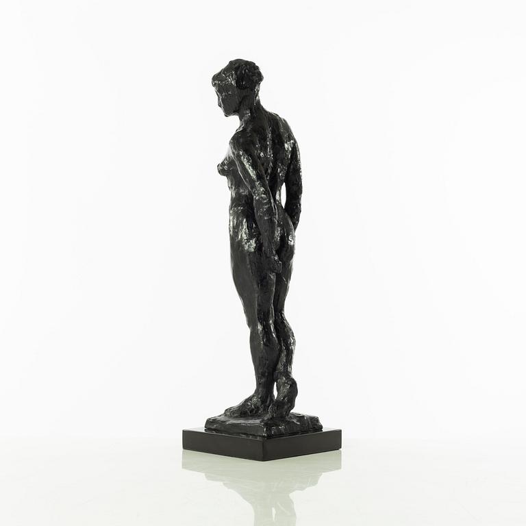 Gudmar Olovson, sculpture. Signed. Numbered. Foundry mark. Bronze, total height 41.5 cm, length 12 cm.
