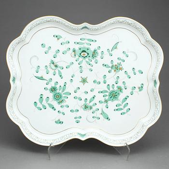 BRICKA, porslin, Meissen, första sortering, 1900-talets mitt.
