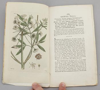 JOHAN WILHELM PALMSTRUCH, "Svensk Botanik, vol I-V. 1803-1805.