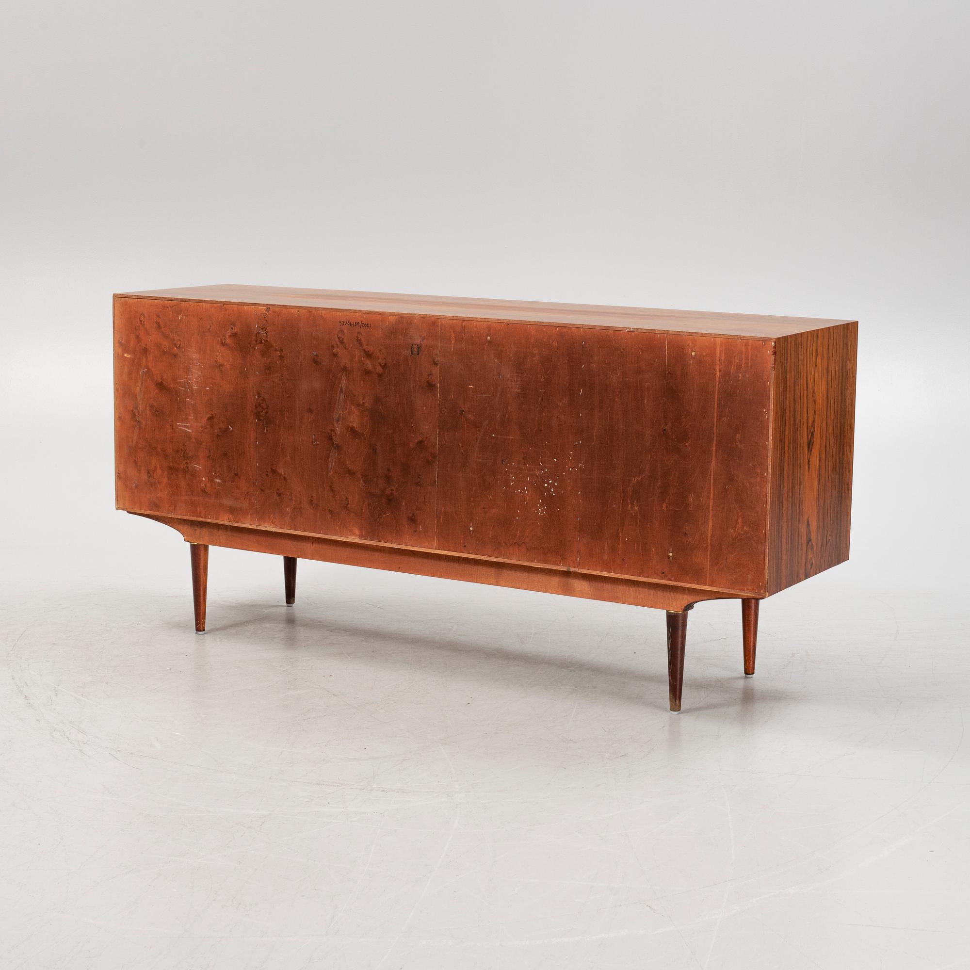 A 'Cortina' rosewood sideboard by Svante Skogh, Seffle Möbelfabrik, Sweden, 1950's/60's.