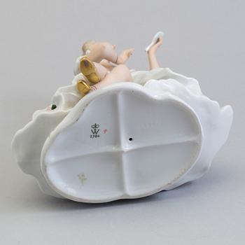 A porcelain figurine from Wallendorf, Germany.