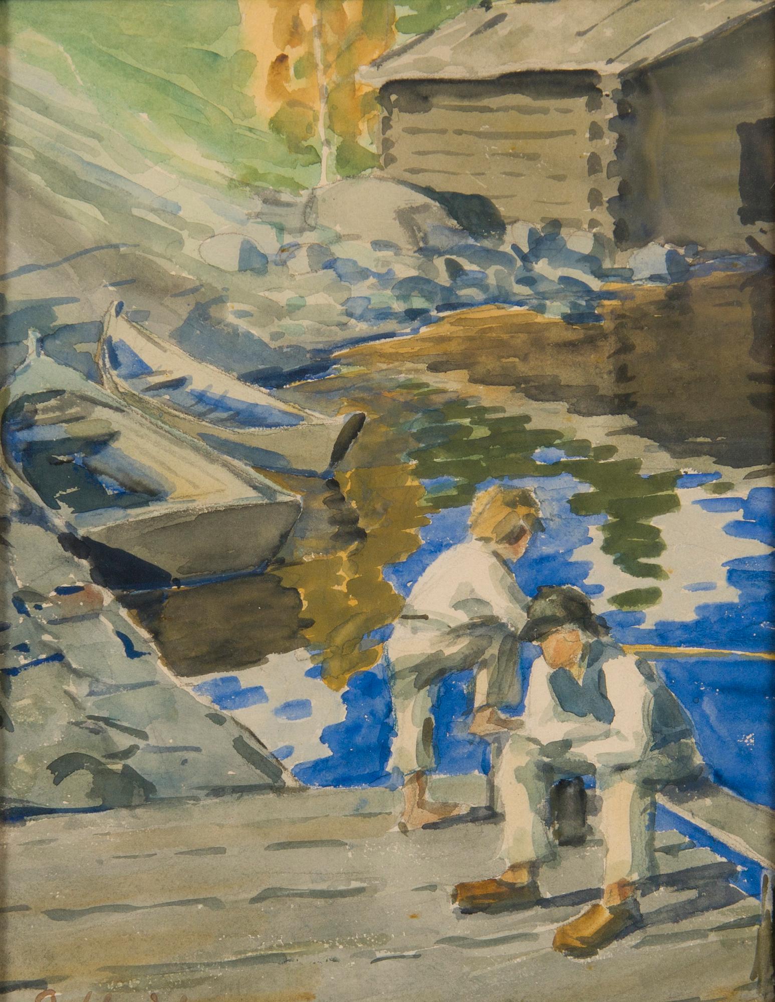 Jonas Heiska, Fiskestund.