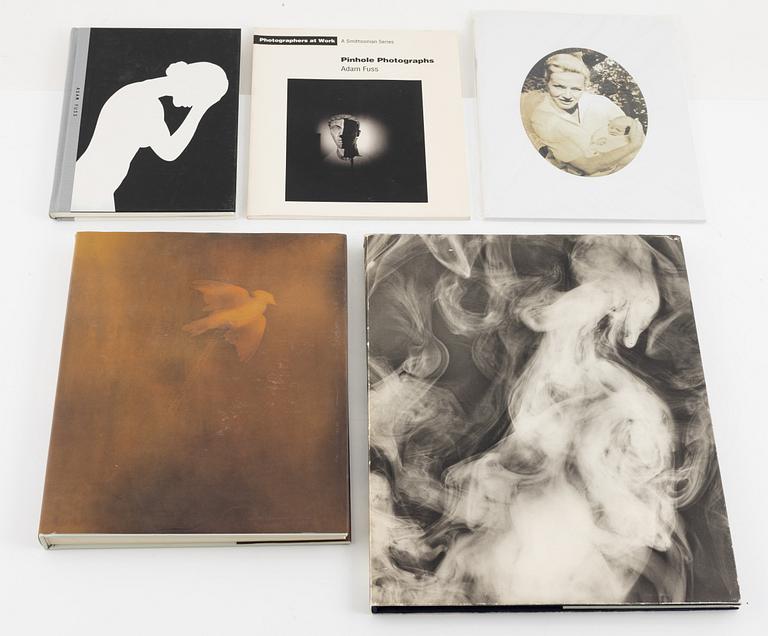 Adam Fuss, photo books and publications, six parts.