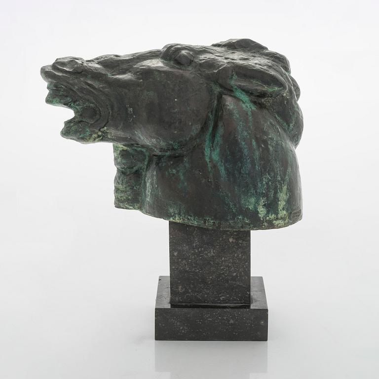 Carl Milles, Hevosen pää.