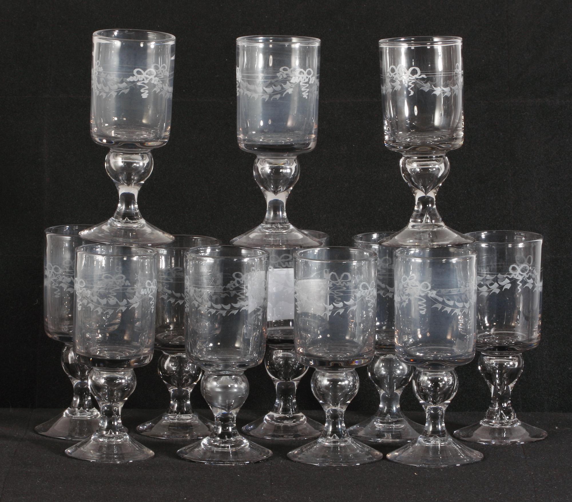 GLASSERVIS, 63 delar, Reijmyre.