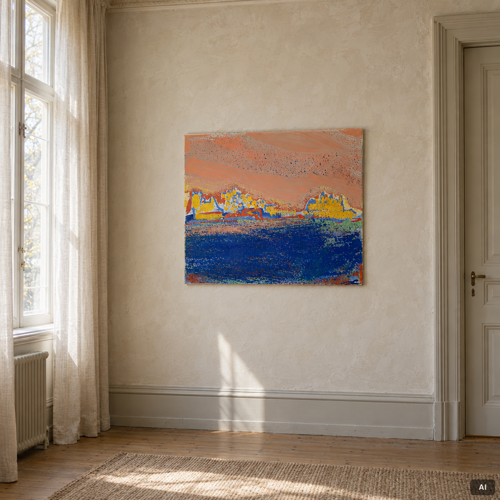 Peter Nyborg, "Helsingör set fra havet".