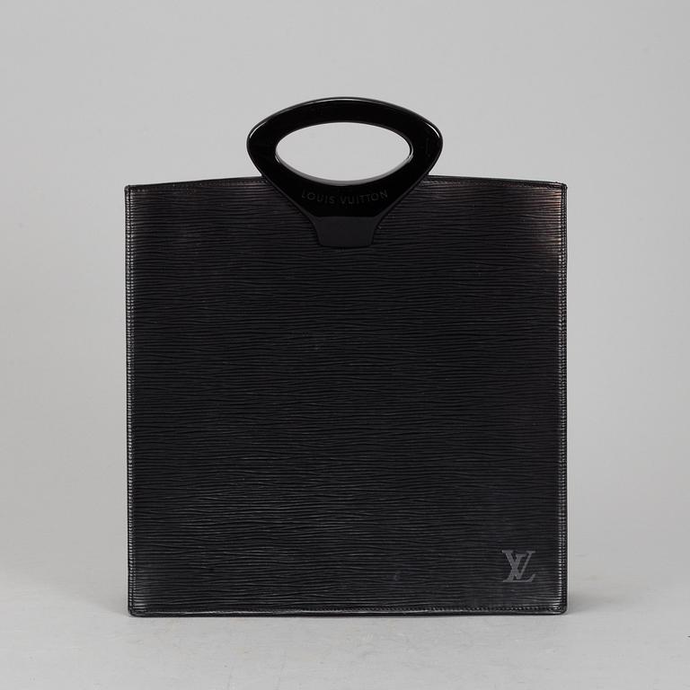 LOUIS VUITTON, a black Epi 'Noctambule' handbag.