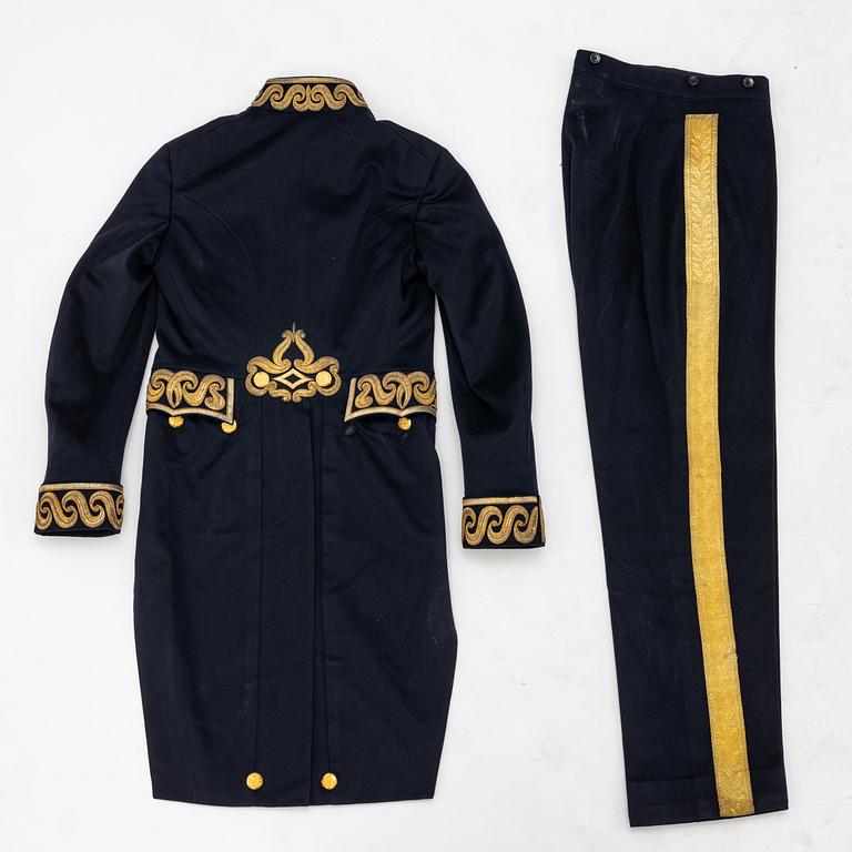 A Swedish Diplomatic Uniform, mid 20th Century.