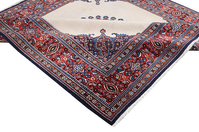 A rug, Moud, ca 200 x 200 cm.