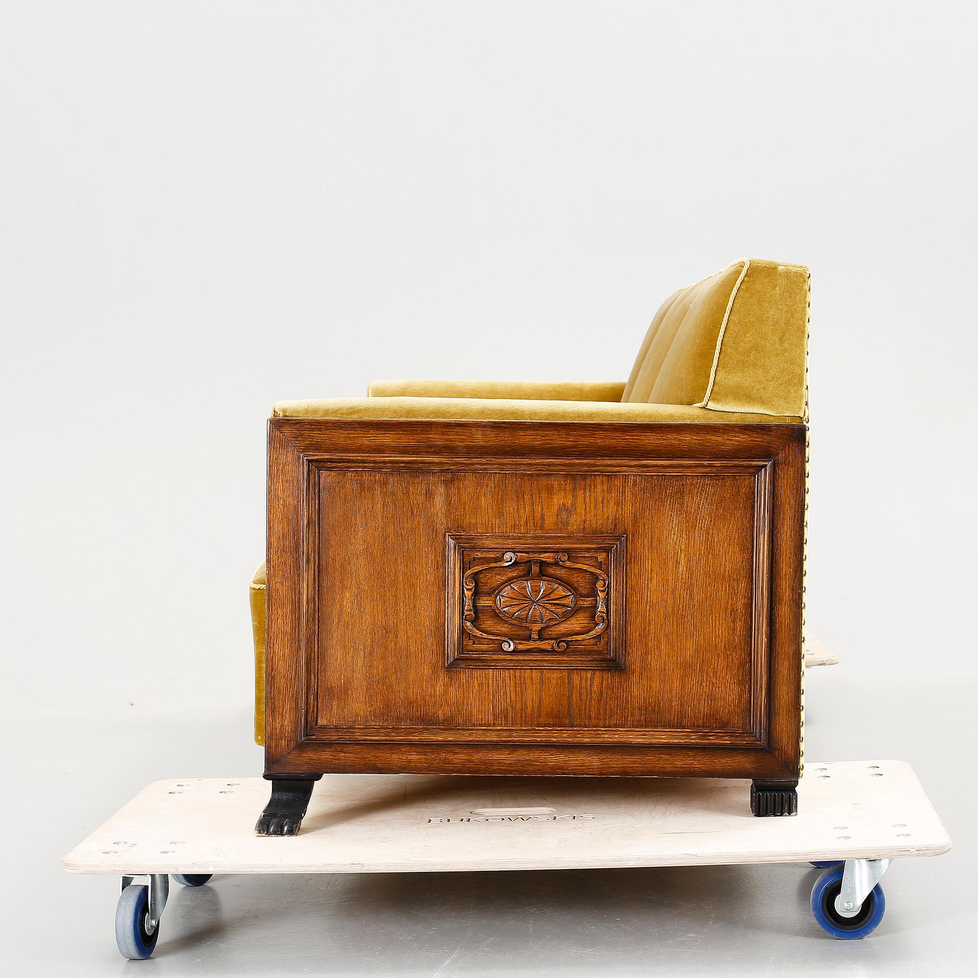 SOFFA, tillskriven Axel Einar Hjorth, 1900-talets första hälft.