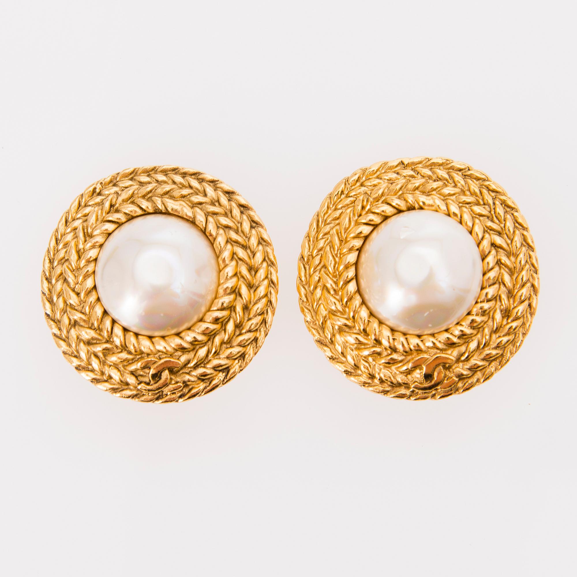 1970s Earrings and Cufflinks.