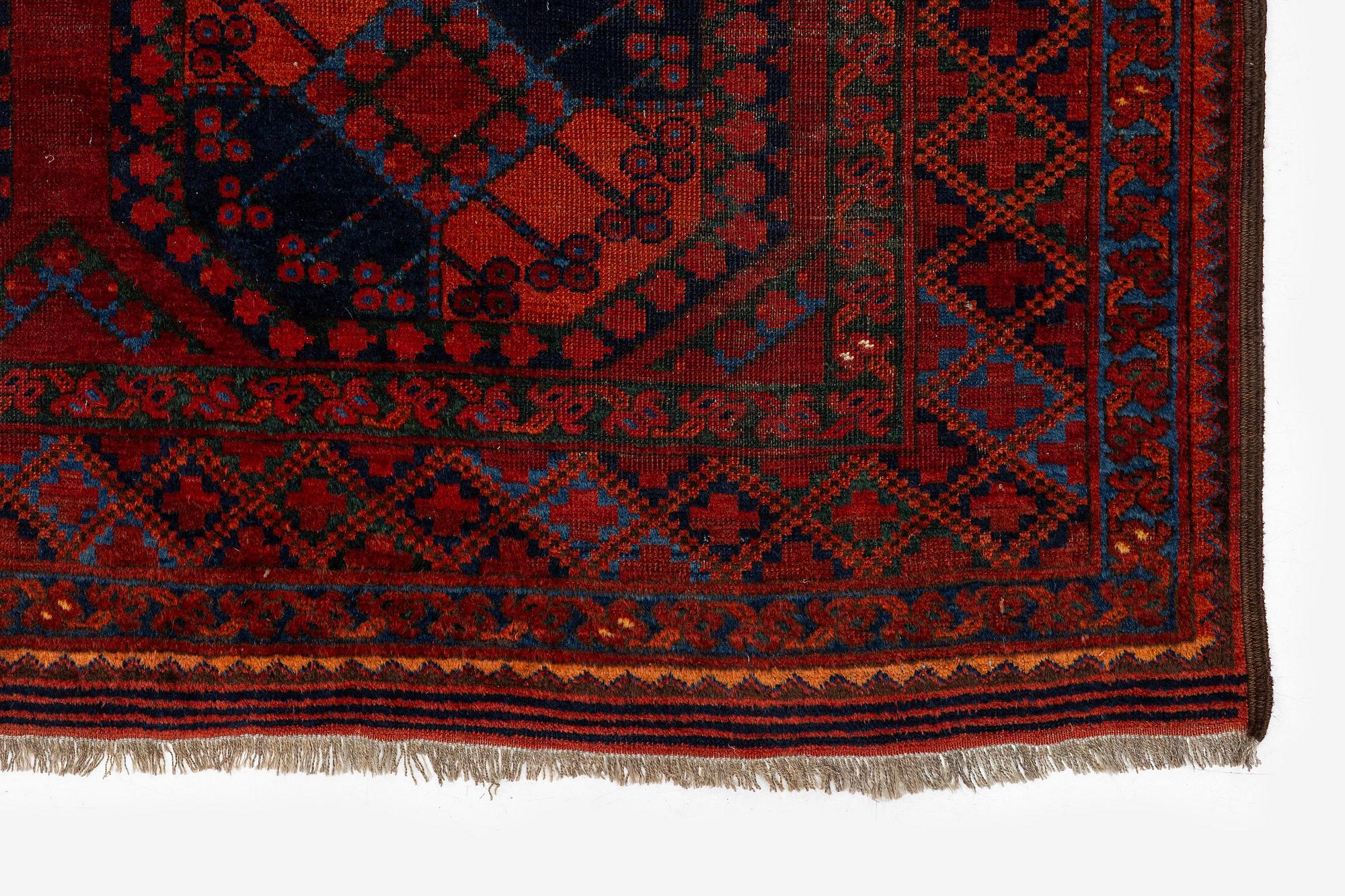 An antique Ersari carpet, North Afghanistan, c. 310 x 242 cm.