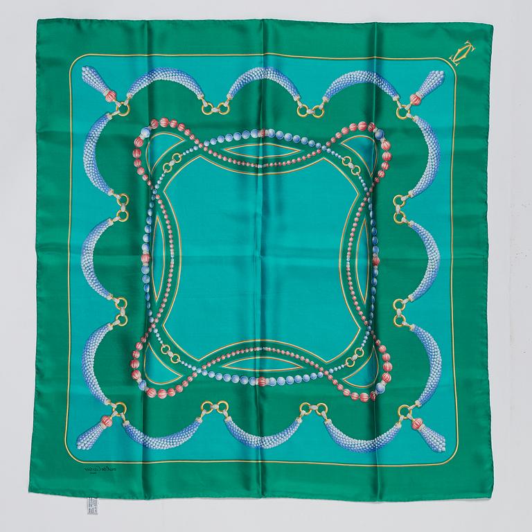Cartier, scarf, vintage, 1980-tal.
