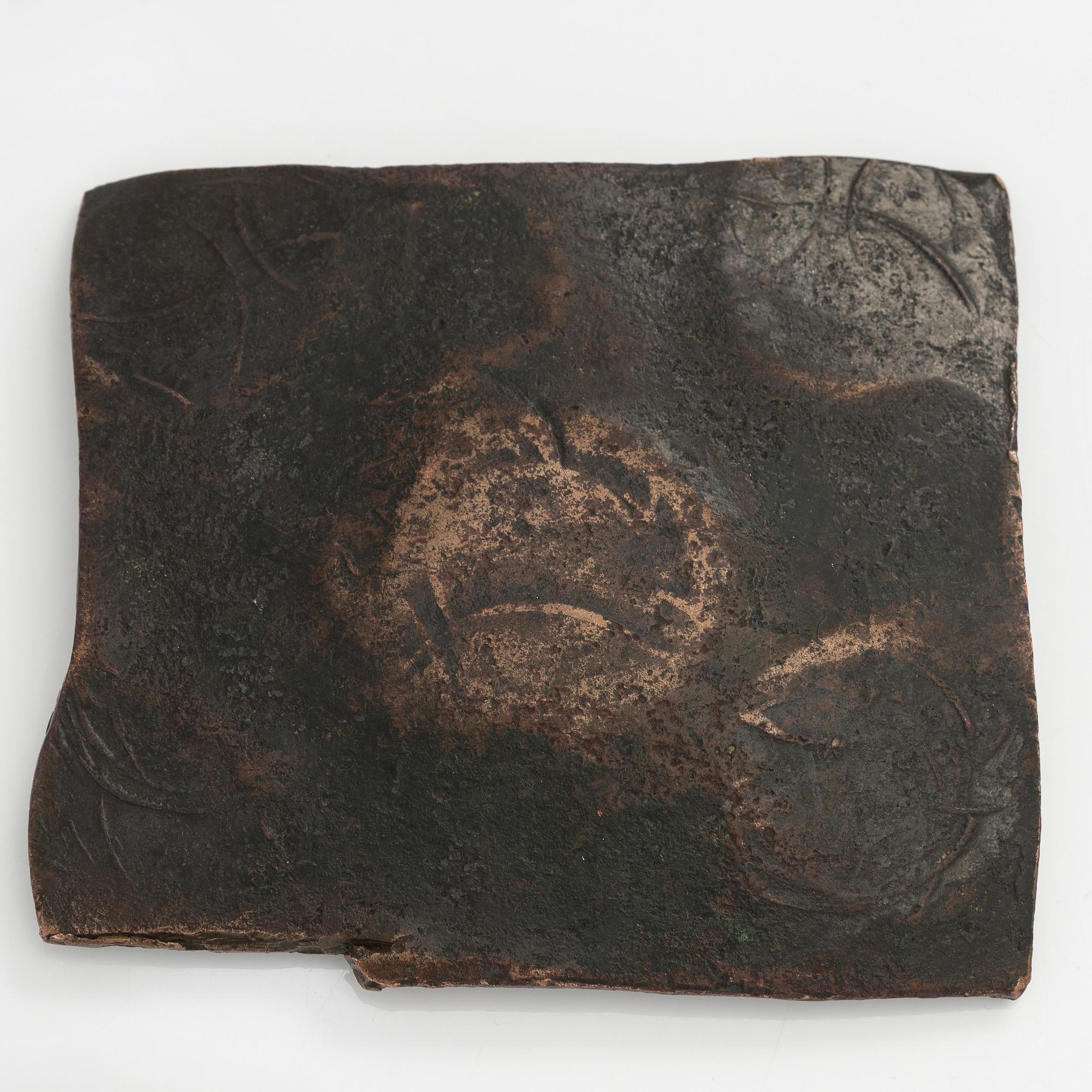 Plooturaha, Adolf Fredrik, 1/2 taaleria, kuparia 1751.