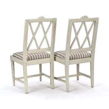 STOLAR, ett par. Sengustavianska, Lindome. 1800-talets början.