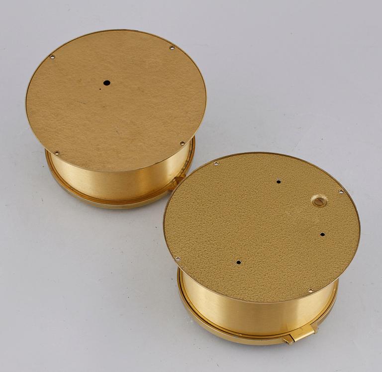 A clock and a barometer from Schatz, second half of the 20th century.