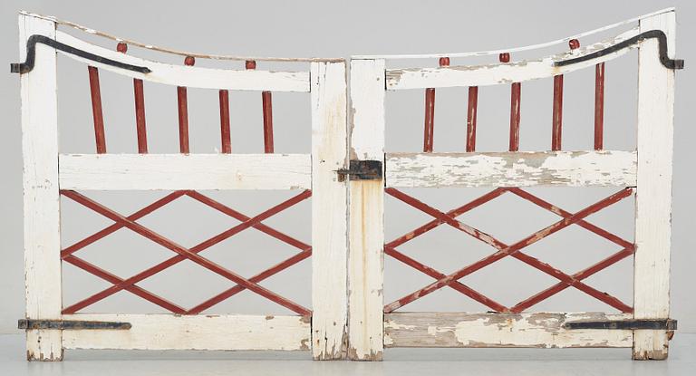 GRINDAR, ett par, omkring 1900.