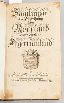 Historia och topografi (Jämtland, Medelpad, Ångermanland), 3 vol.