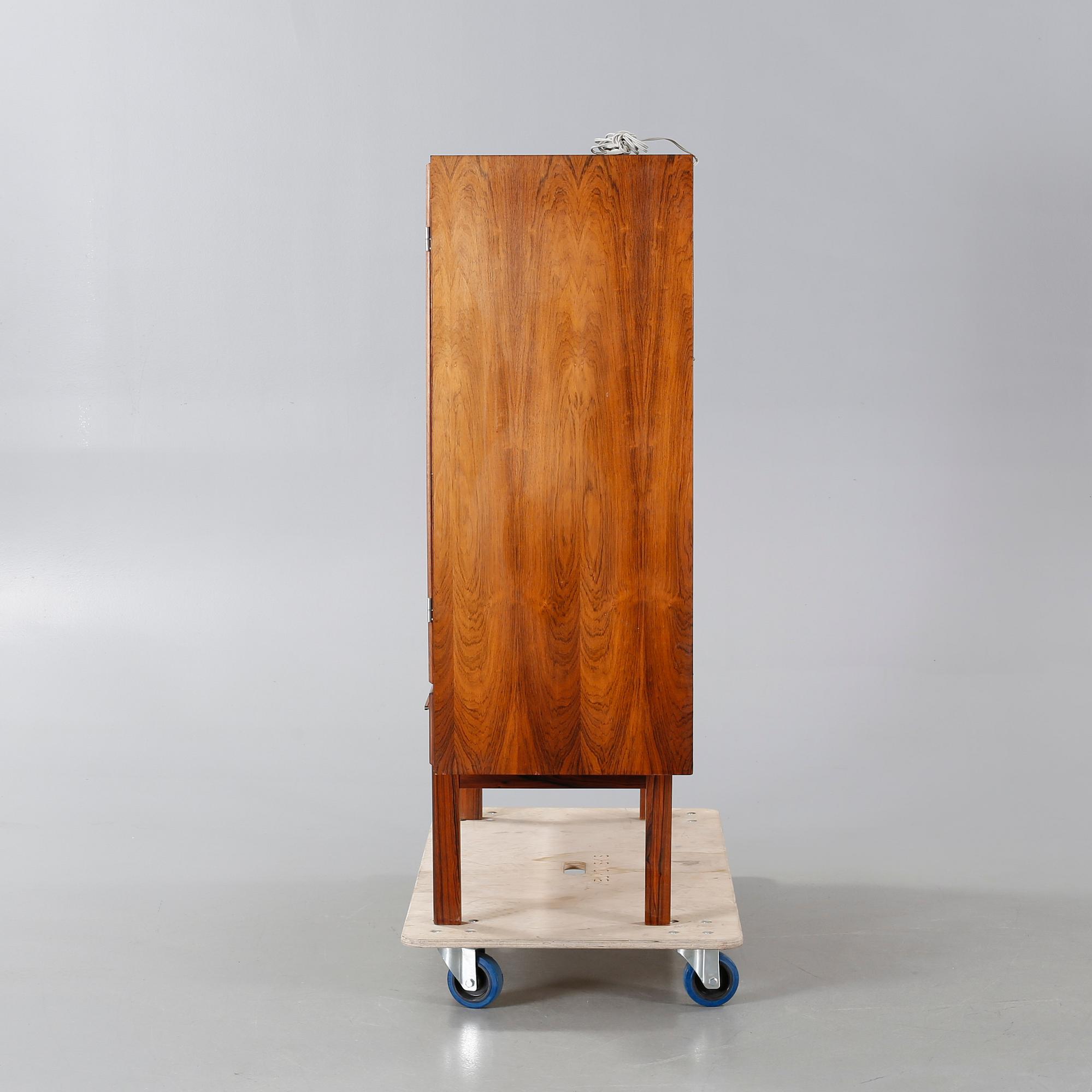 A 1960s drinks cabinet by Axel Christensen, Odder Möbelfabrik, Denmark.