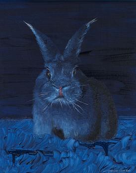 Pan Xue Cheng, Composition with Rabbit.