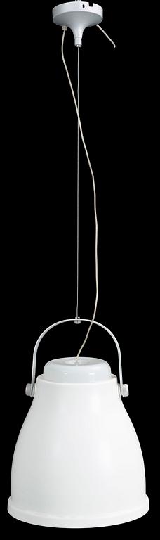 TAKLAMPA, metall, "Big Bell", design Sergio Brioschi för Anton Angeli, formgiven 1996. H 54.