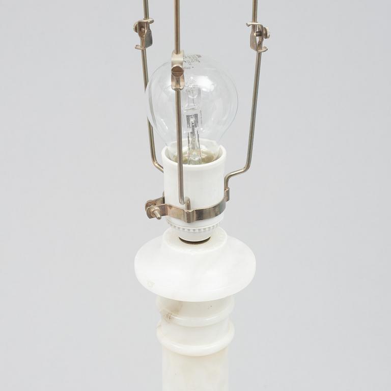 A pair of table lights, late 20th Century.