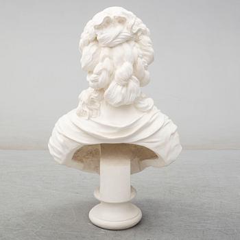 BYST, gips, efter förlaga av Johan Tobias Sergel, sent 1900-tal/2000-tal.