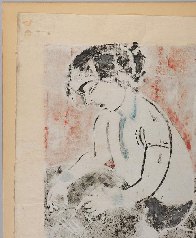 Sigrid Hjertén, Iván playing.