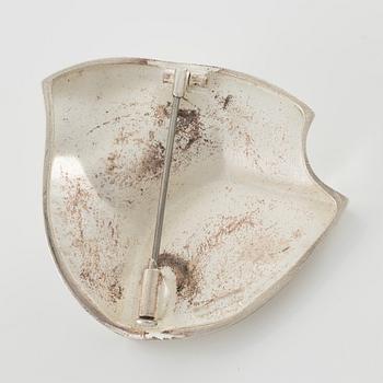 Lapponia, necklace and brooch, sterling silver, Finland 1989.