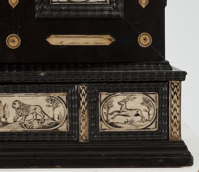 A Swedish cabinet from the late 17th century.