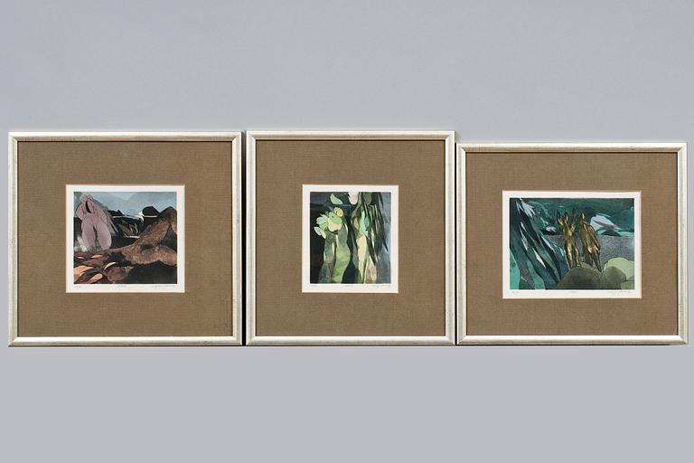 Wolff Buchholz, ETCHINGS 3 PCS.