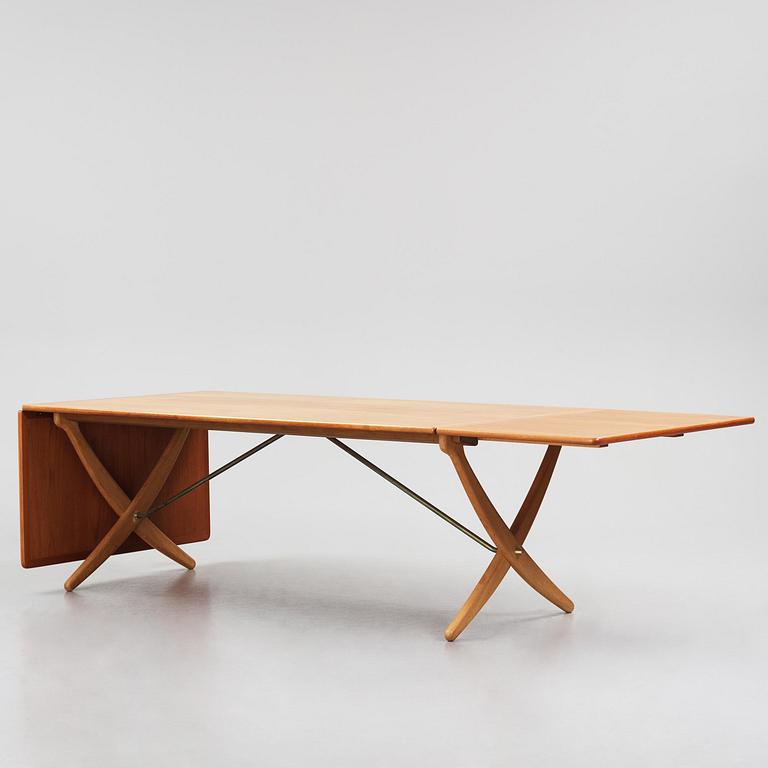 Hans J. Wegner, matbord med klaffar, "AT-314", Andreas Tuck, Danmark, 1950-60-tal.