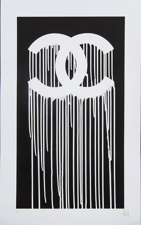 Zevs, a signed and numbered serigraph.