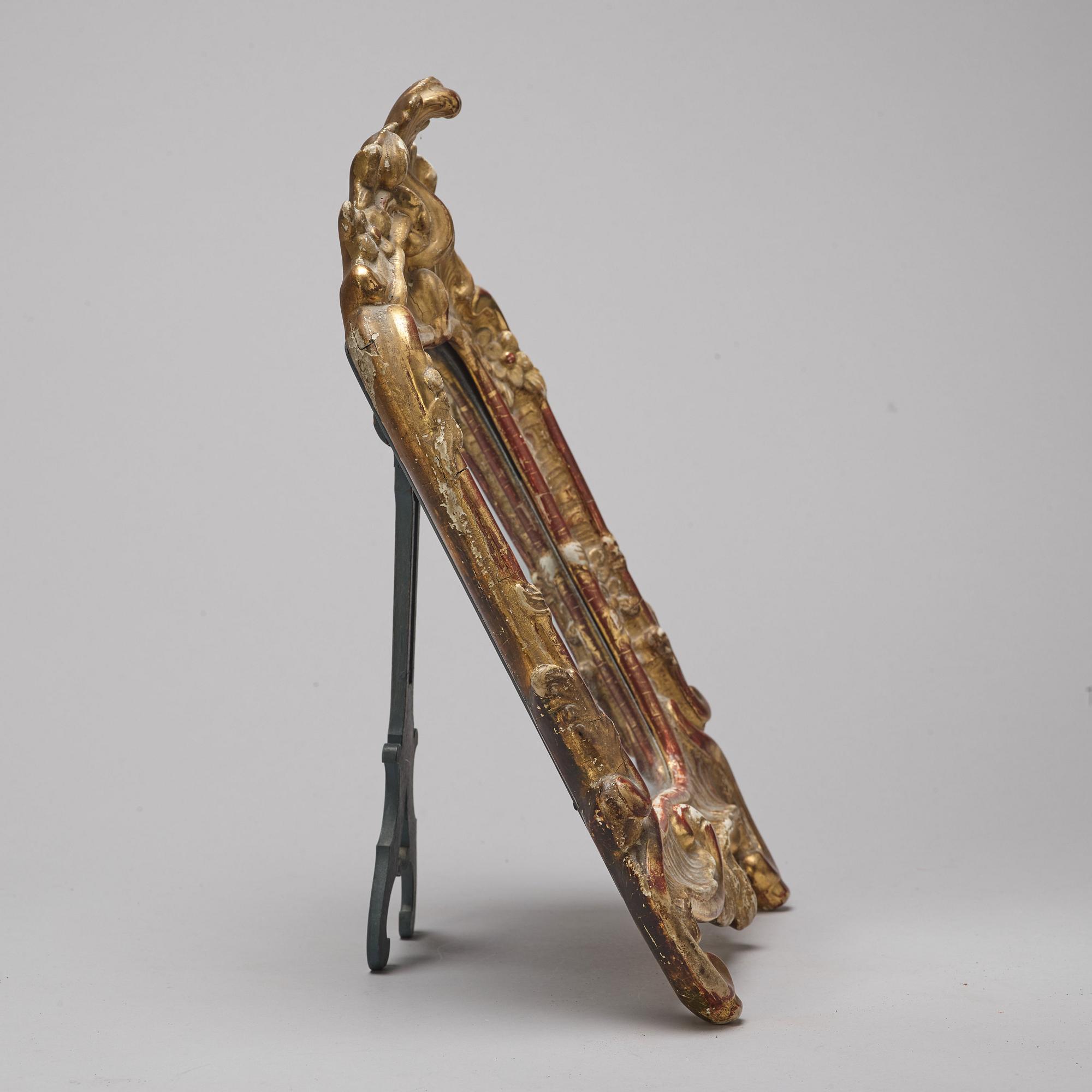 A table Swedish Rococo mirror, 18th ct.