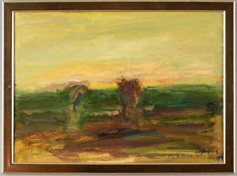 IVAR MORSING, oil on canvas, signed.