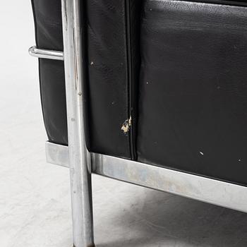 Le Corbusier, Pierre Jeanneret & Charlotte Perriand, a pair of 'LC2' easy chairs, Cassina.