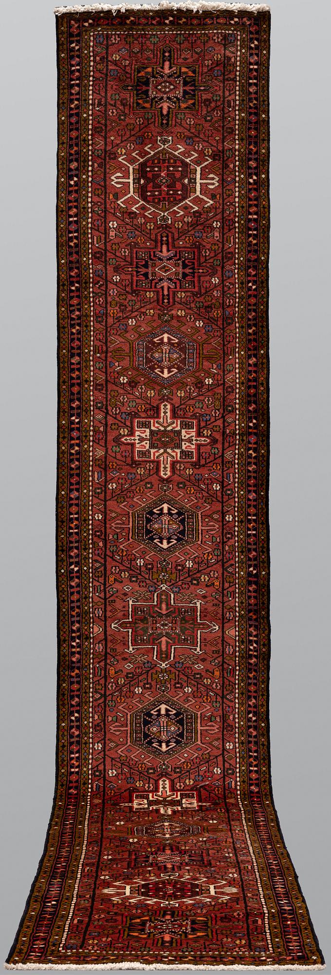 Gallerimatta, Garadje, ca 480 x 83 cm.