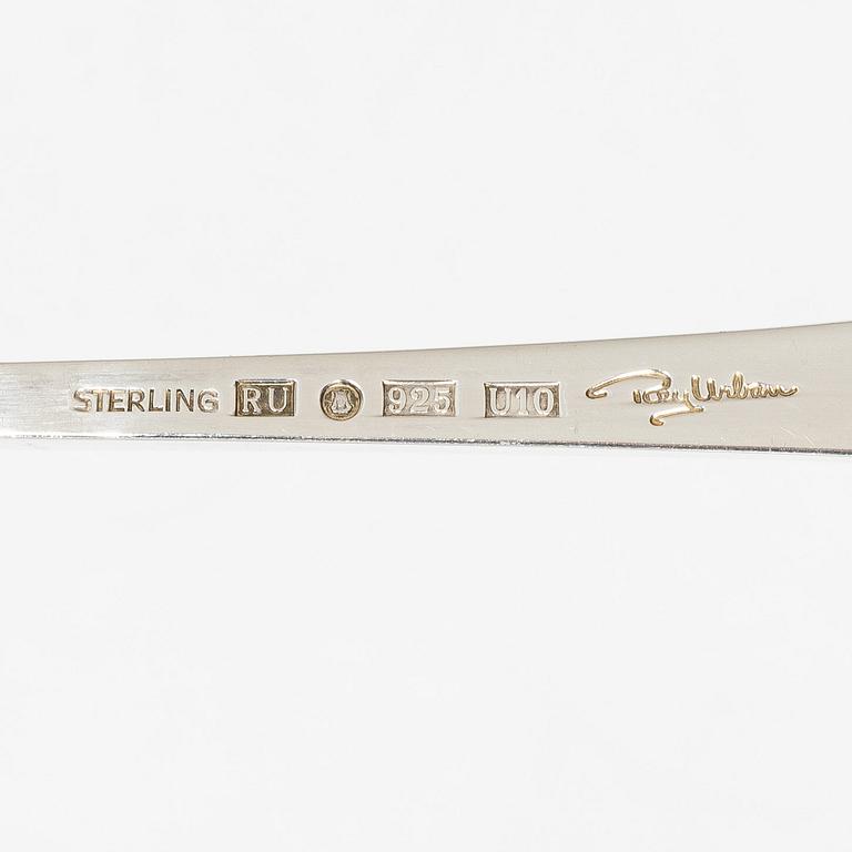 Rey Urban, bestickservis, 51 delar, sterlingsilver, Stockholm, 1967-97.