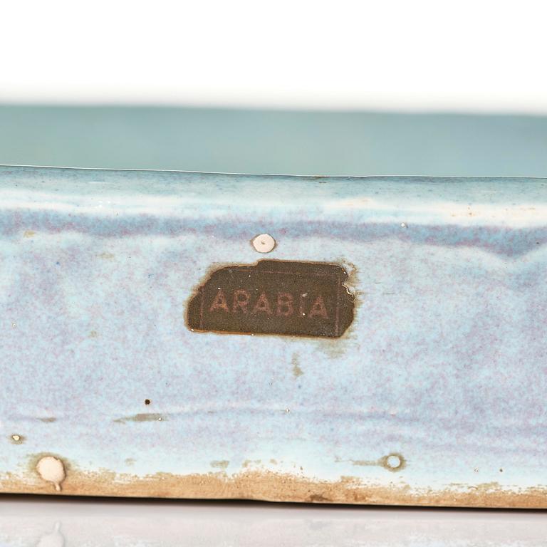 Birger Kaipiainen, a stoneware tray, Arabia, Finland, 1942.