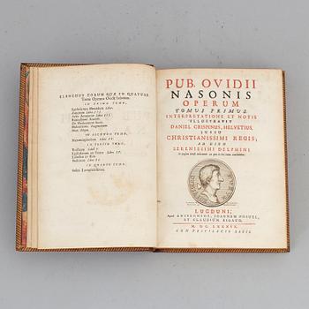 Ovid’s works, 1689 (4 vol).