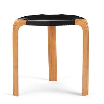 Alvar Aalto, a stool model "X600", Artek, Finland 1960s.