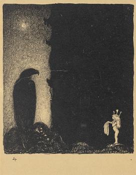 John Bauer, "Här har du allt, som återstår av mina kläder".
