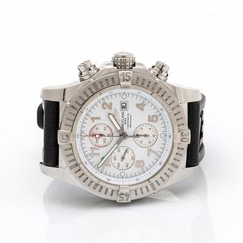 Breitling Super Avanger, Chronometer, chronograph, wristwatch, 44,8 mm.